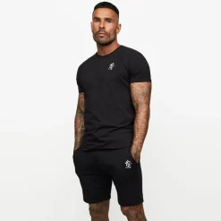 Twin Sets<Gym King Fundamental Jersey Tee Black