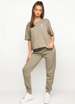 Tops & T-Shirts<Gym King Fundamental Jersey Tee Soft Khaki