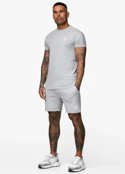 Twin Sets<Gym King Fundamental Jersey Tee Grey Marl