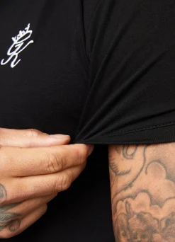 Twin Sets<Gym King Fundamental Jersey Tee Black