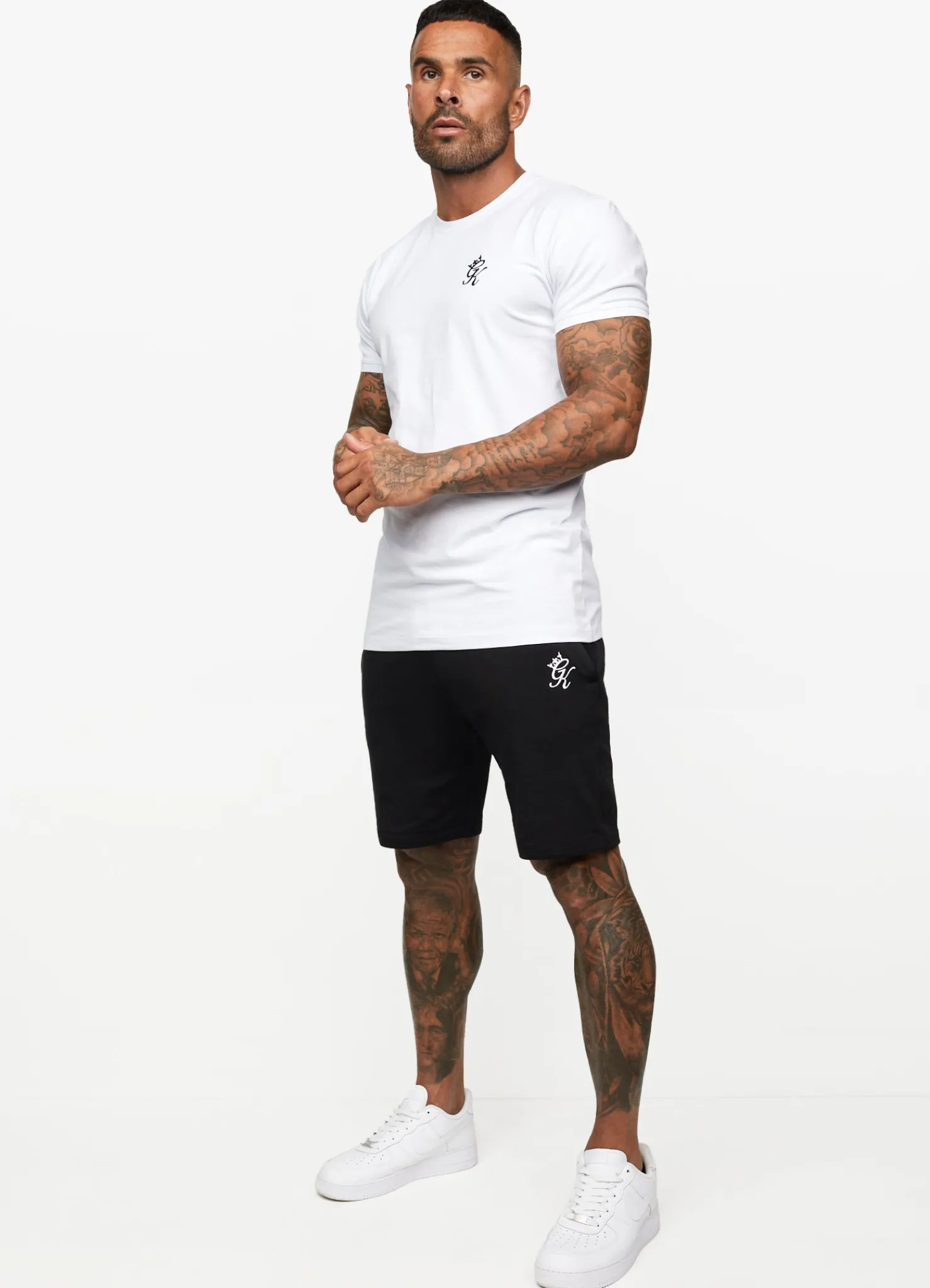 T-Shirts<Gym King Fundamental Jersey Tee White
