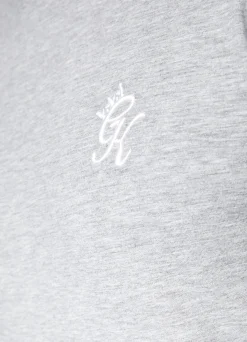 T-Shirts<Gym King Fundamental Jersey Tee Grey Marl