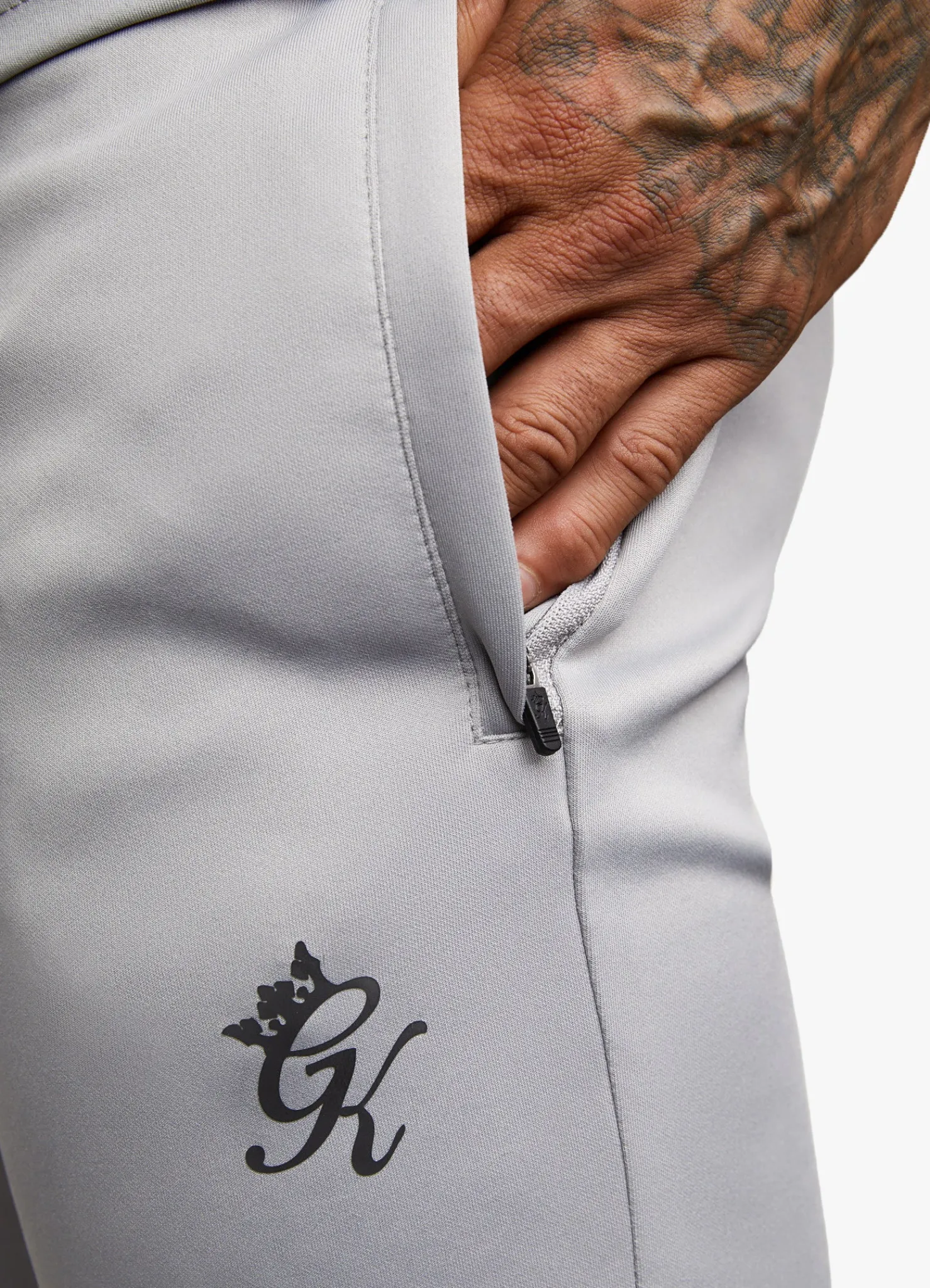 Twin Sets<Gym King Fundamental Poly Short Shadow Grey