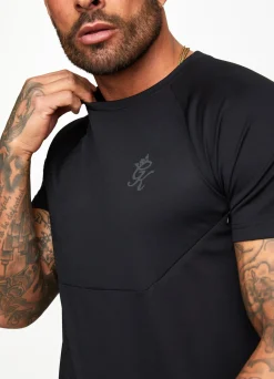 T-Shirts<Gym King Fundamental Poly Tee Black