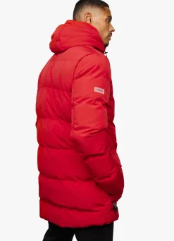 Outerwear<Gym King Ice Tech Puffer Red