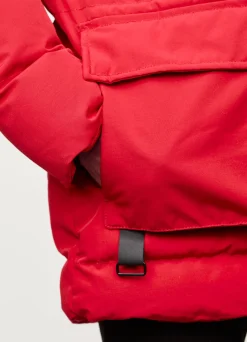 Outerwear<Gym King Ice Tech Puffer Red