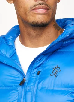 Outerwear<Gym King Impact Heatsealed Puffer Cobalt Blue