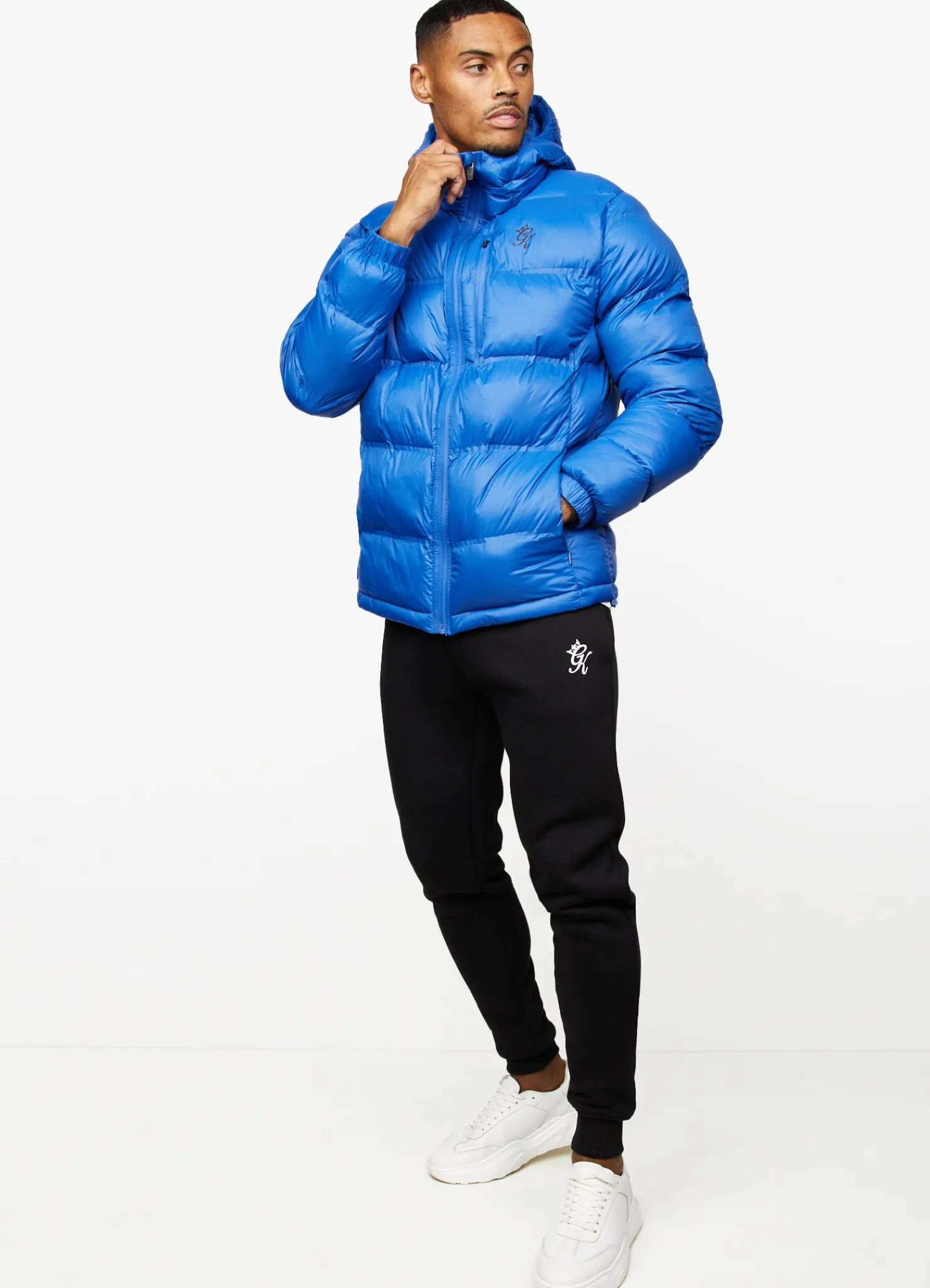 Outerwear<Gym King Impact Heatsealed Puffer Cobalt Blue