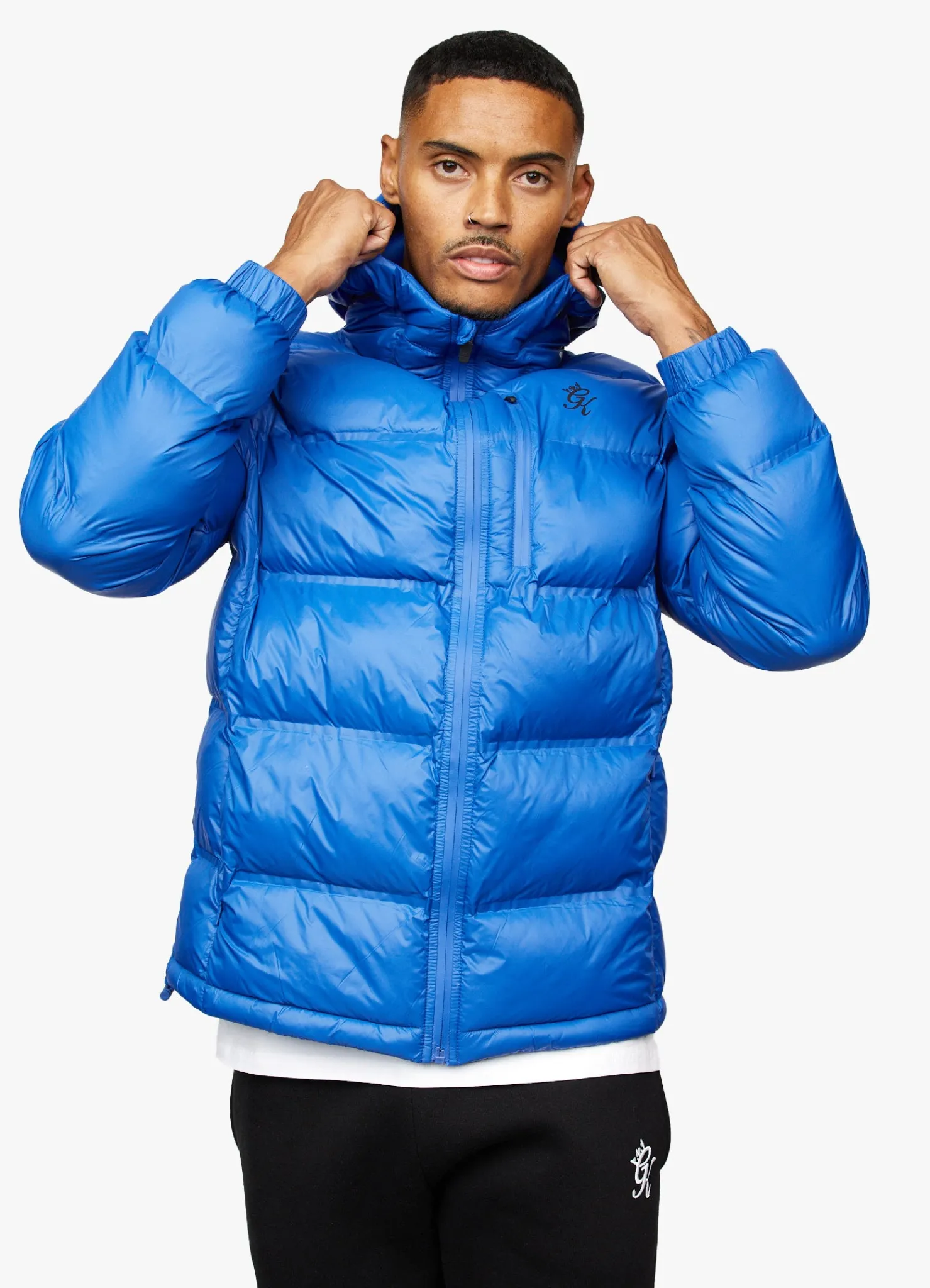 Outerwear<Gym King Impact Heatsealed Puffer Cobalt Blue