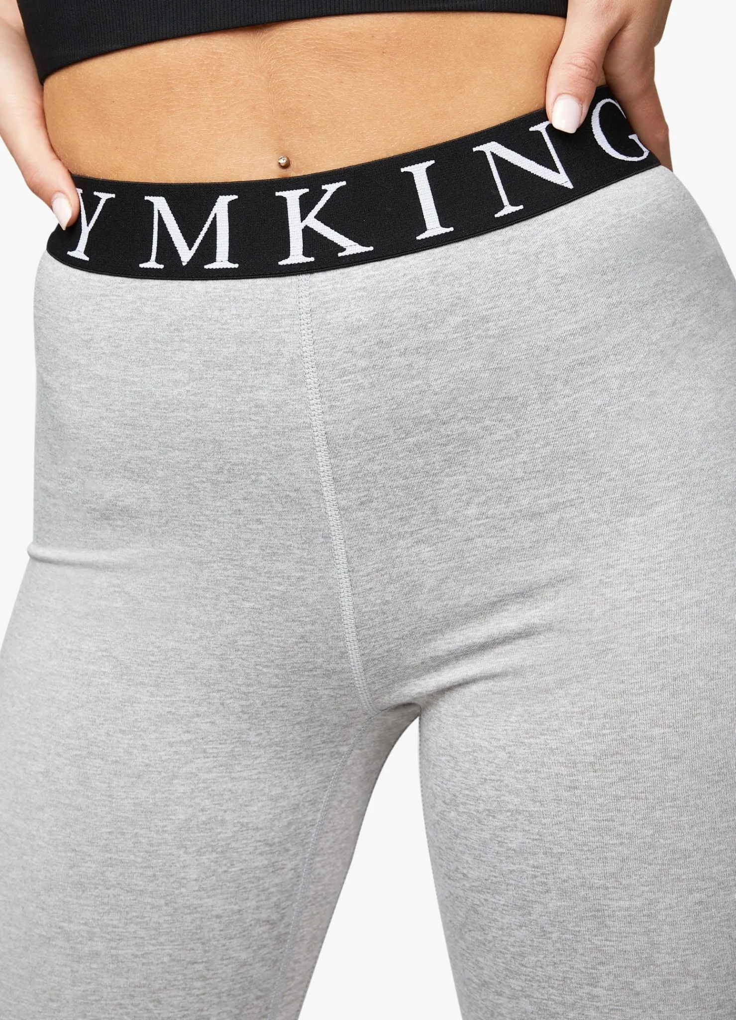 Gymwear<Gym King Impact Legging Grey Marl