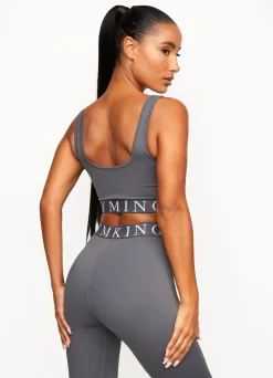 Gymwear<Gym King Impact Sports Bra Dark Grey