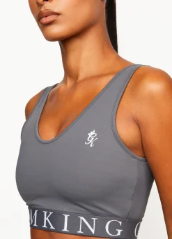 Sports Bras<Gym King Impact Sports Bra Dark Grey