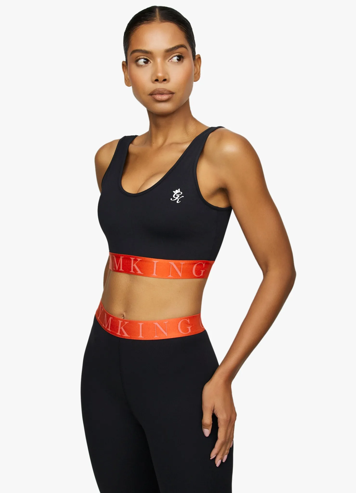 Sports Bras<Gym King Impact Sports Bra Black/Chilli Red