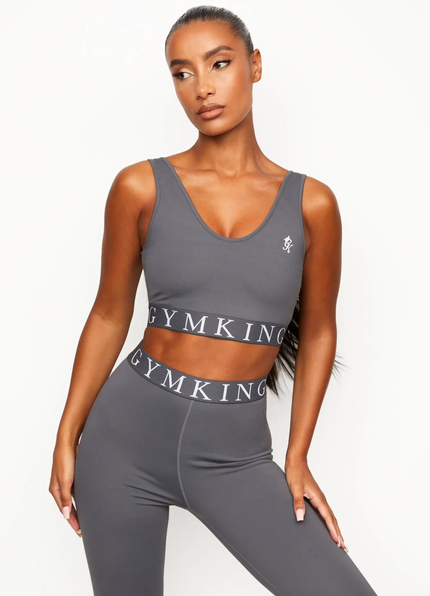 Sports Bras<Gym King Impact Sports Bra Dark Grey