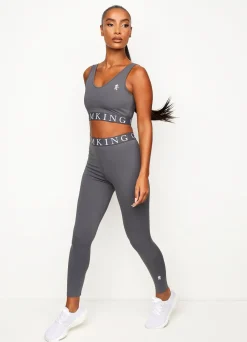 Sports Bras<Gym King Impact Sports Bra Dark Grey
