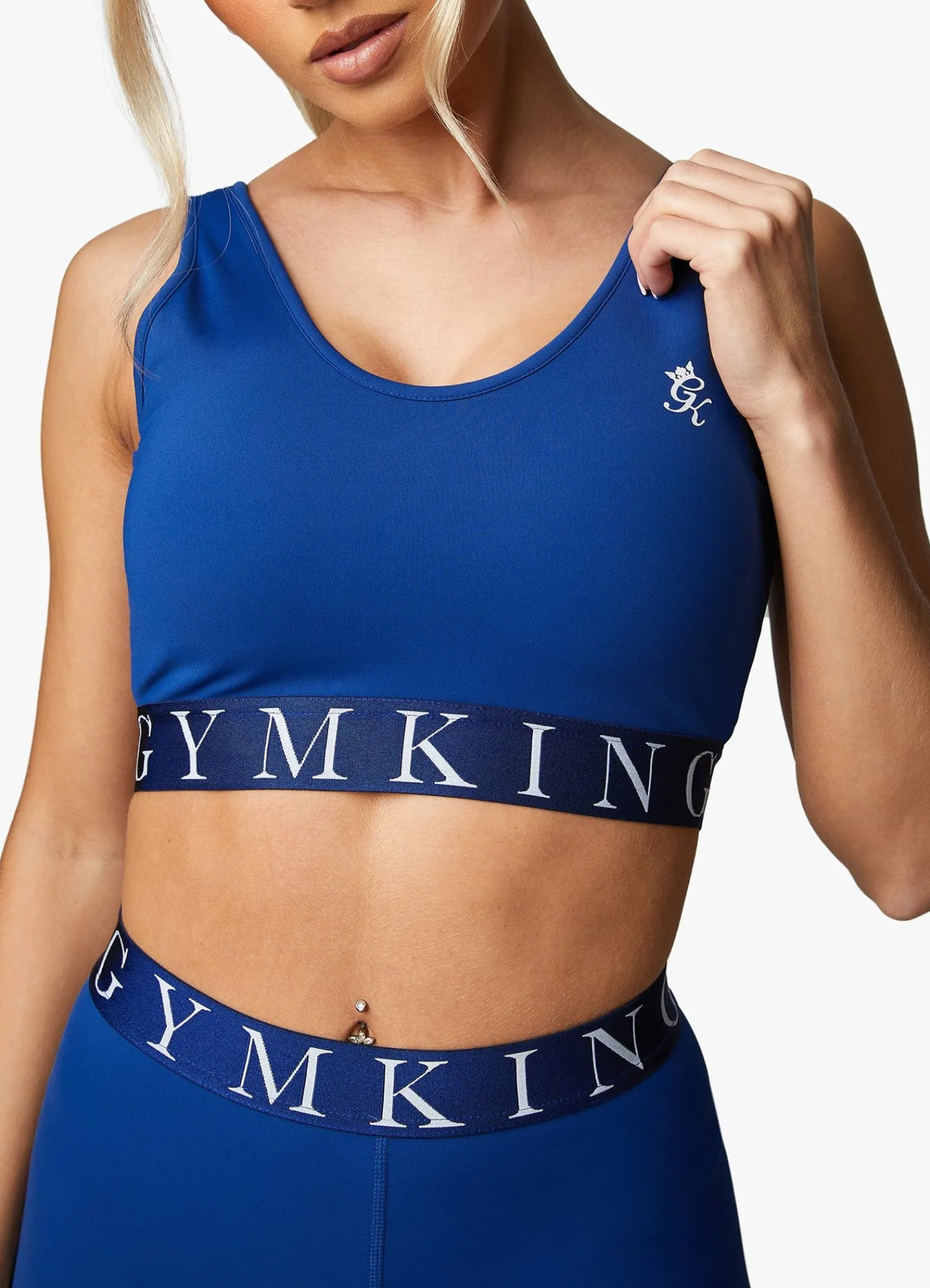 Sports Bras<Gym King Impact Sports Bra Galaxy Blue/Blue Steel