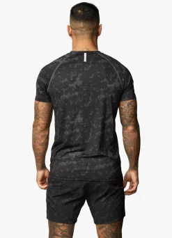 Gymwear<Gym King Inception Aop Ss Tee Black