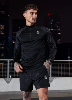 Gymwear<Gym King Inception Funnel Black