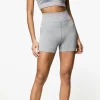 Gymwear<Gym King Intention 3 Inch Short Grey Marl/Cosmic Pink
