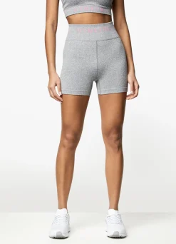 Gymwear<Gym King Intention 3 Inch Short Grey Marl/Cosmic Pink