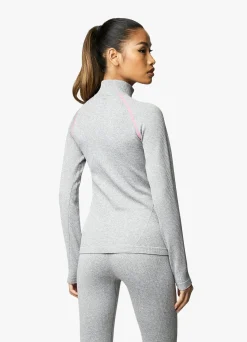 Gymwear<Gym King Intention Funnel Grey Marl/Cosmic Pink