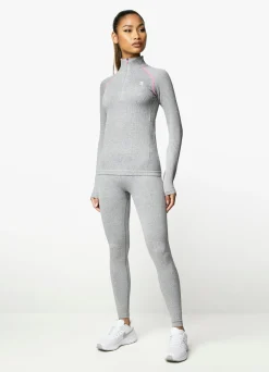 Gymwear<Gym King Intention Funnel Grey Marl/Cosmic Pink