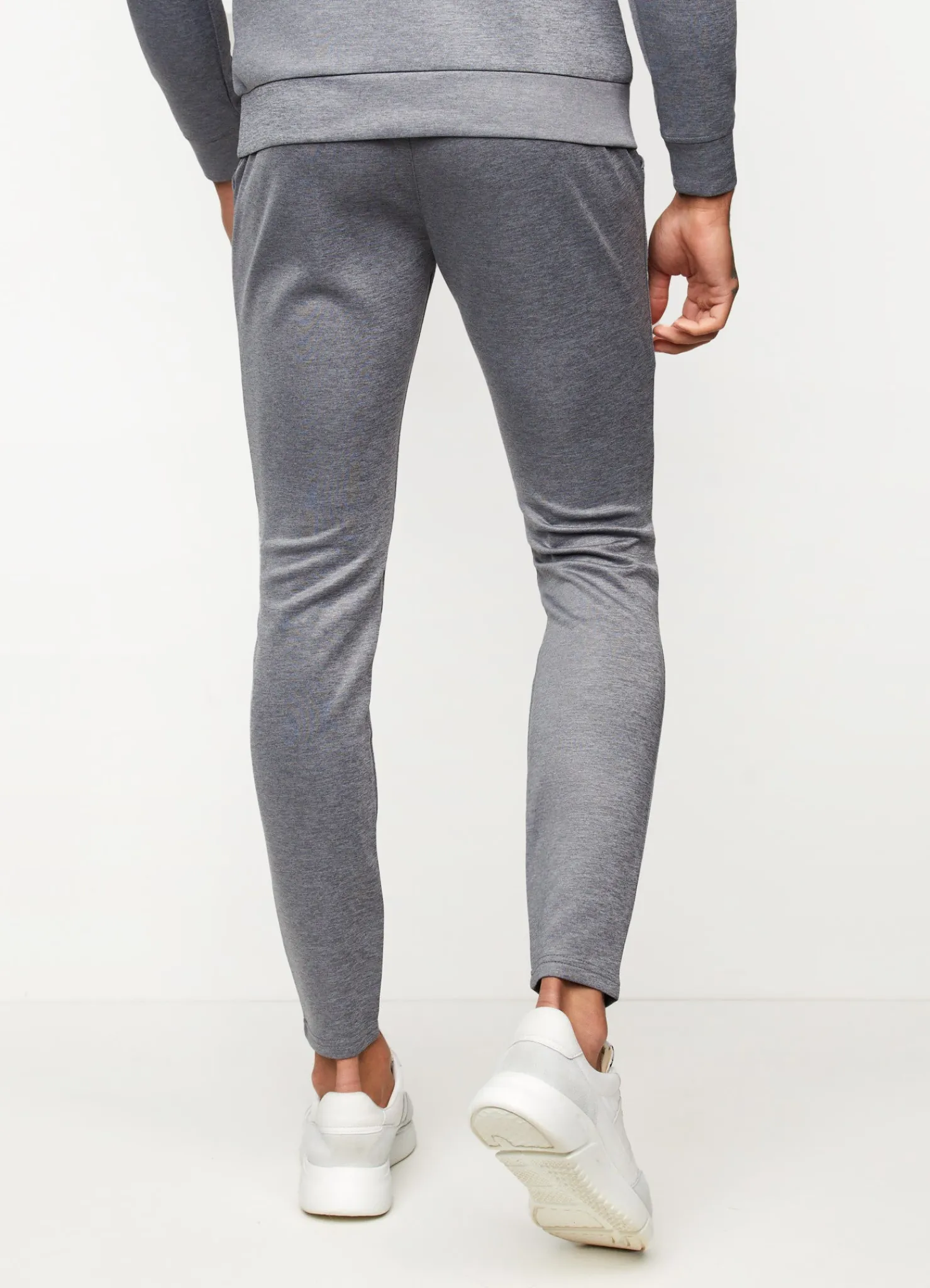 Tracksuit Bottoms<Gym King Interval Tracksuit Bottoms Mid Grey Marl