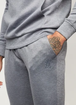 Tracksuit Bottoms<Gym King Interval Tracksuit Bottoms Mid Grey Marl