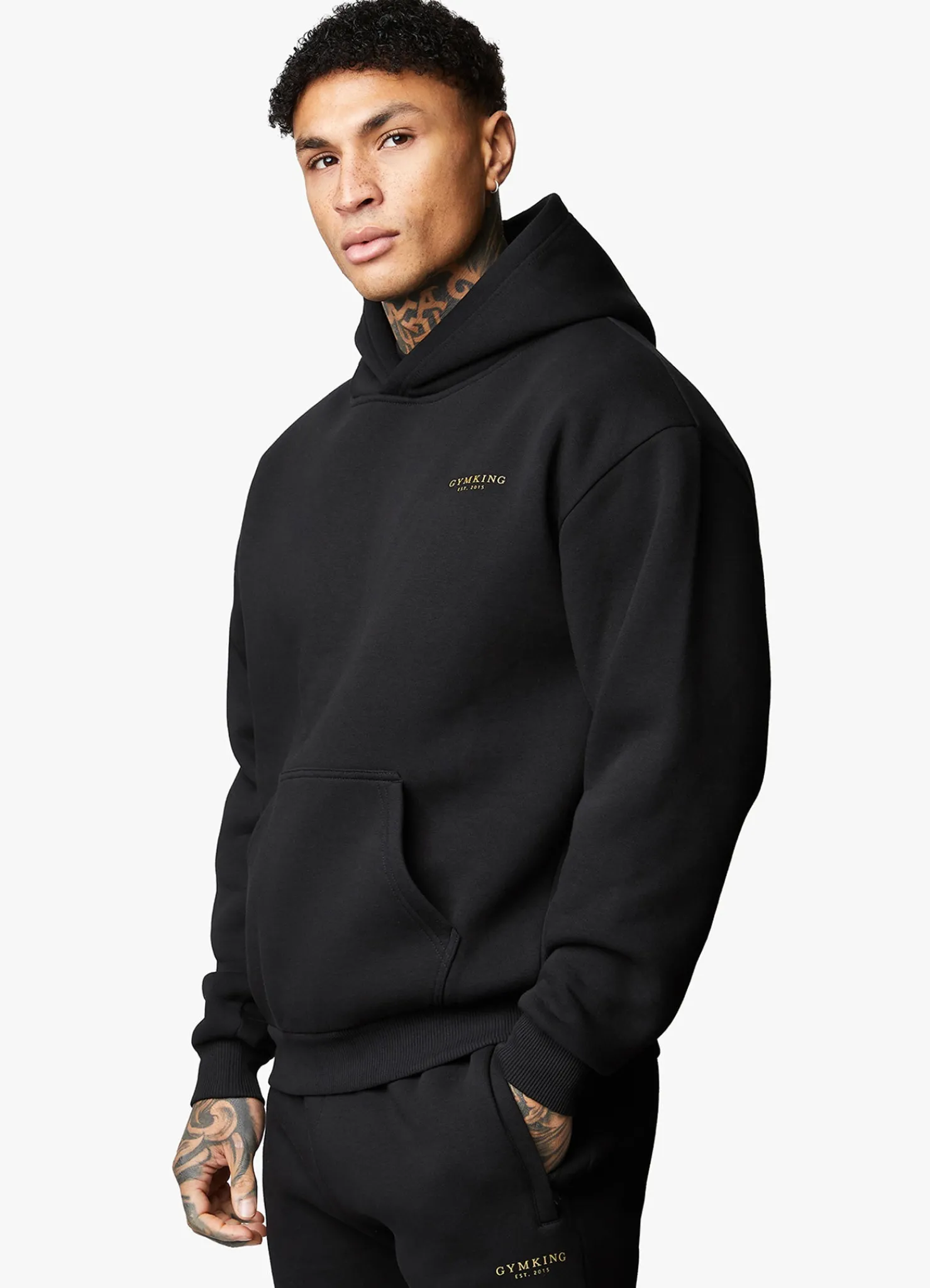 Tracksuits<Gym King Limited Edition Established Tracksuit Black/Gold