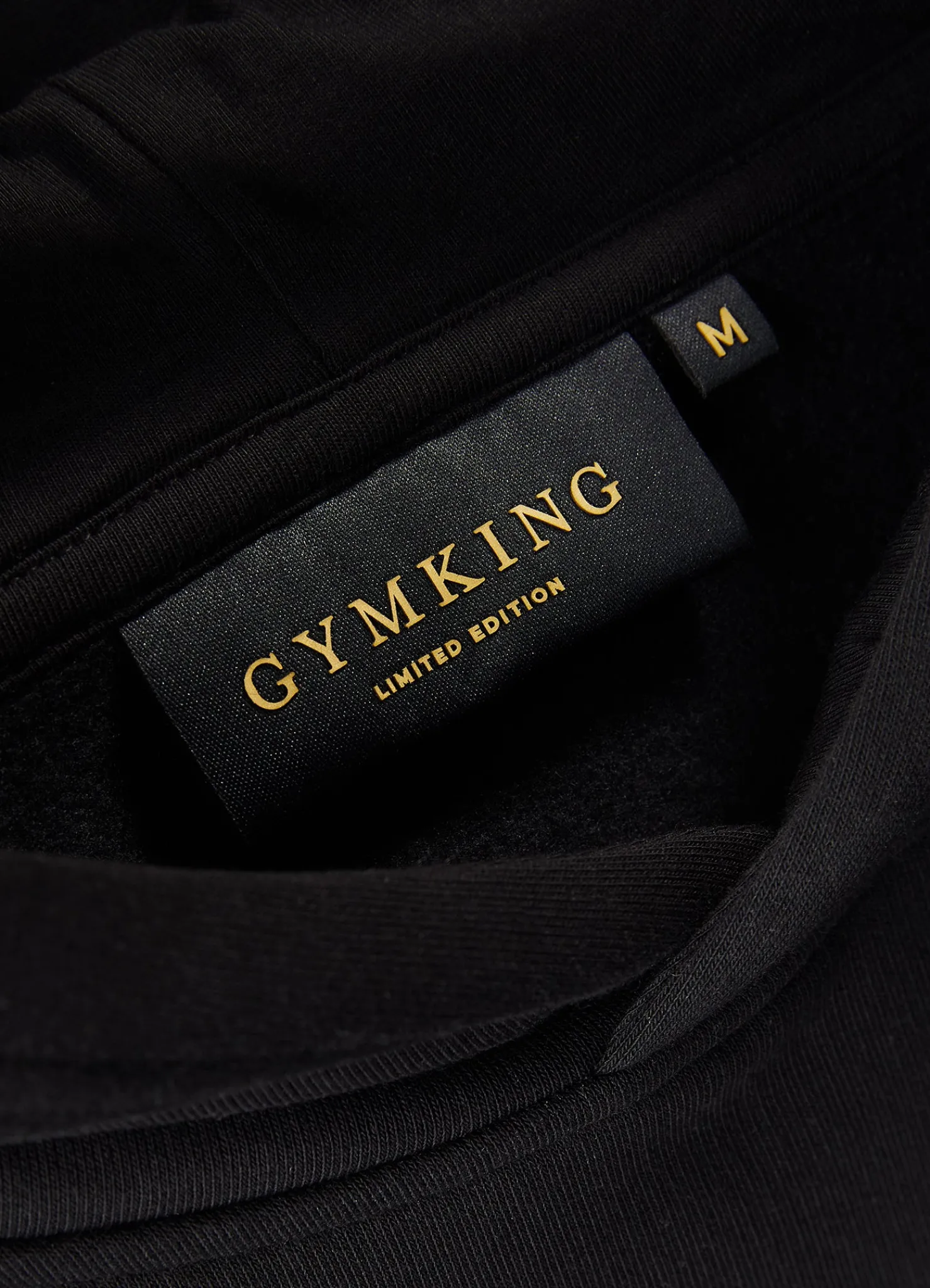 Sweatshirts & Hoodies<Gym King Limited Edition Established Hood Black/Gold