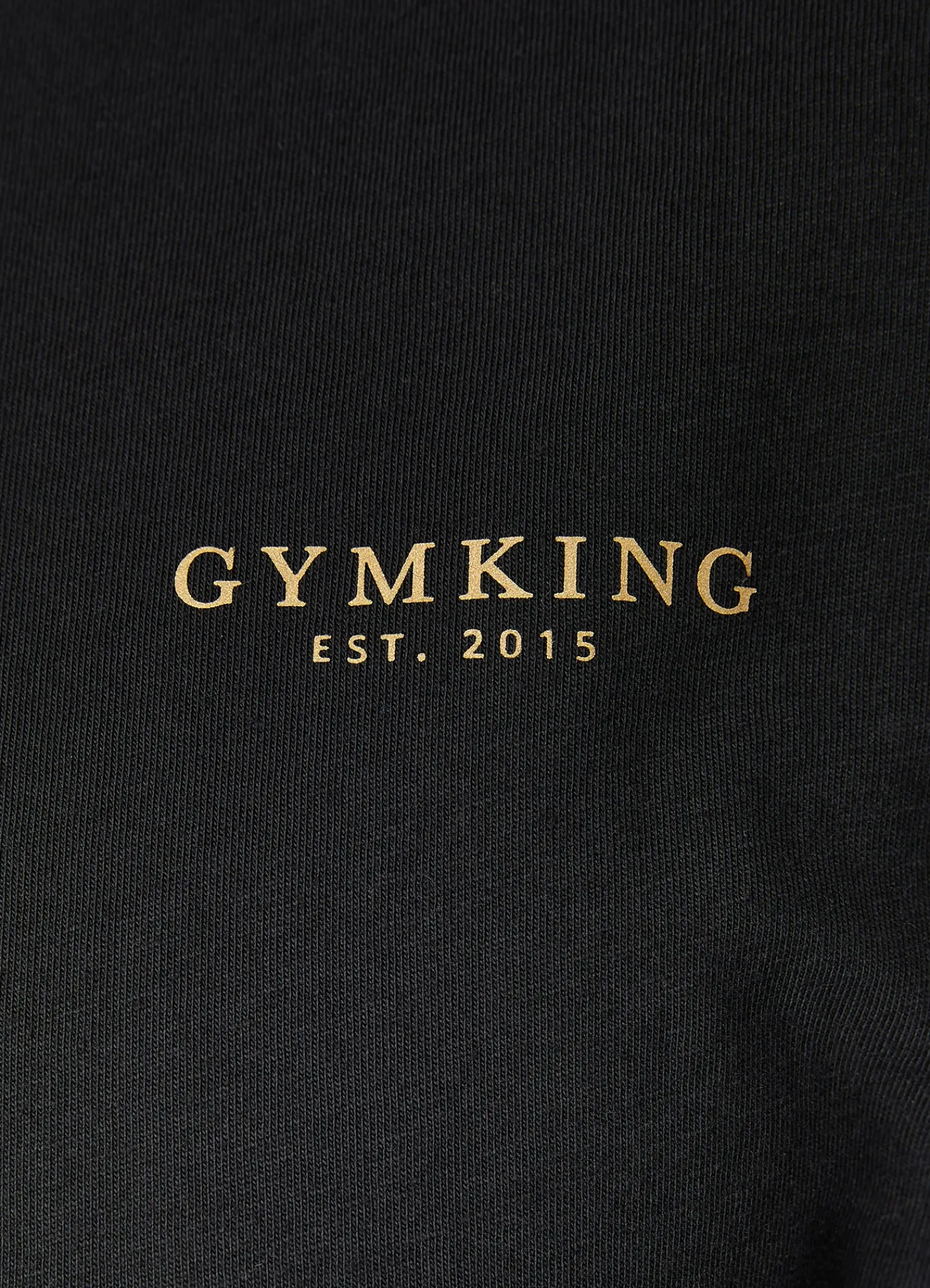 T-Shirts<Gym King Limited Edition Established Tee Black/Gold