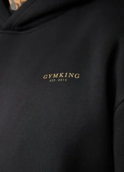 Sweatshirts & Hoodies<Gym King Limited Edition Established Hood Black/Gold