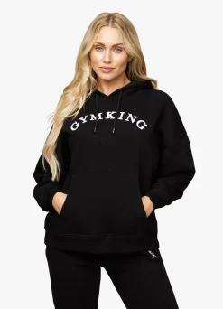 Tracksuits<Gym King Linear Arch Hood & Jogger Black