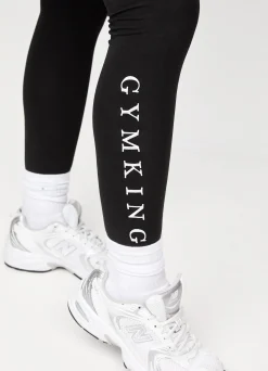 Leggings<Gym King Linear Arch Jersey Legging Black