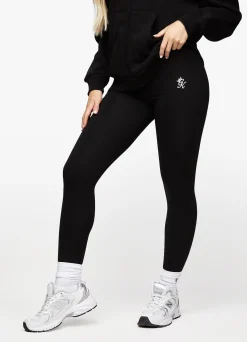 Leggings<Gym King Linear Arch Jersey Legging Black