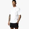 T-Shirts<Gym King Linear Arch Tee White