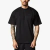 T-Shirts<Gym King Linear Arch Tee Black
