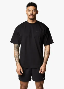 T-Shirts<Gym King Linear Arch Tee Black