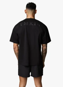 T-Shirts<Gym King Linear Arch Tee Black