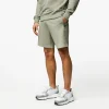Twin Sets<Gym King Linear Print Interlock Short Soft Khaki