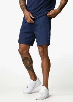 Twin Sets<Gym King Linear Print Interlock Short Moonlight Blue