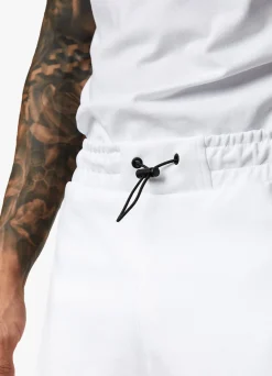 Twin Sets<Gym King Linear Print Interlock Short White