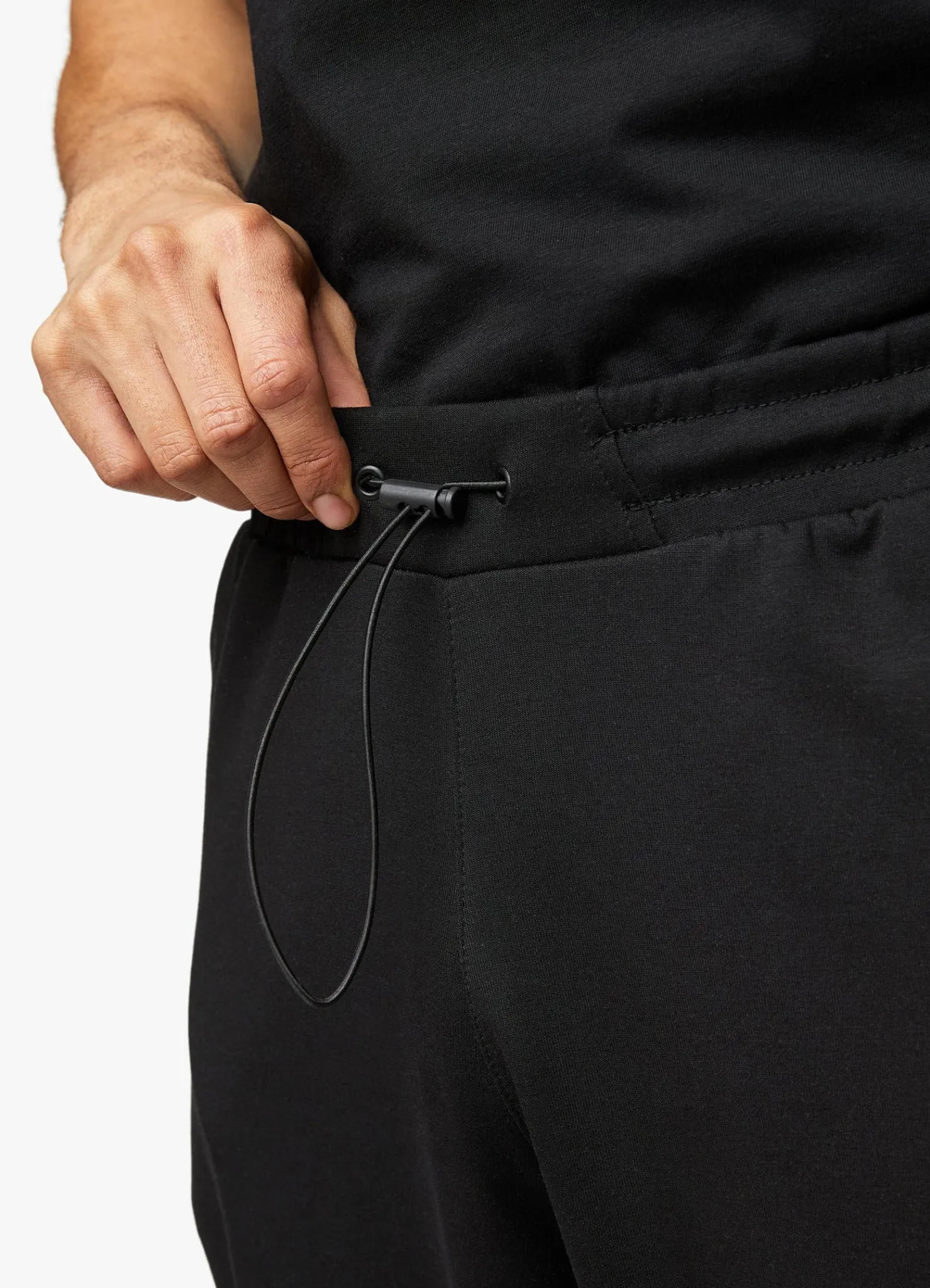Tracksuit Bottoms<Gym King Linear Print Interlock Jogger Black