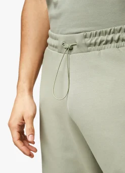 Shorts<Gym King Linear Print Interlock Short Soft Khaki