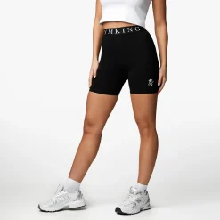 Shorts<Gym King Linear Tape Cycle Short Black
