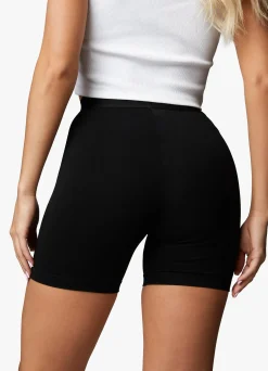Shorts<Gym King Linear Tape Cycle Short Black
