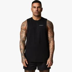 Vests<Gym King Linear Vest Black