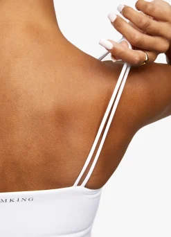 Sports Bras<Gym King 365 Long Line Tank White