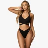 Swimwear<Gym King Miami Bikini Top Black