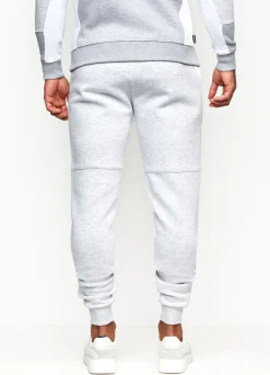 Tracksuit Bottoms<Gym King Minefield Jogger Snow Marl/White/Light Grey Marl